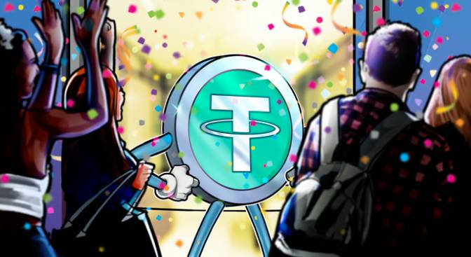 The market value of Tether's USDT stablecoin reaches a record $100 billion.