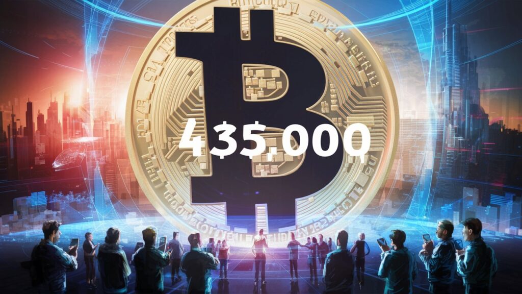 According to historical statistics, the projected price objective for Bitcoin in 2028 is $435,000.